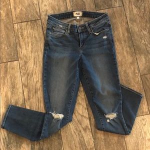 Paige Jeans distressed